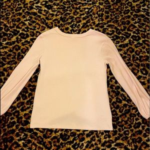 Pink sweater (cross tie)